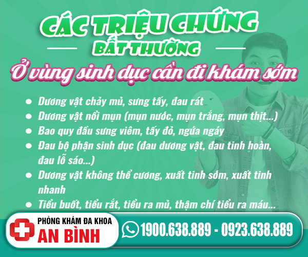 Khi nào cần đi khám nam khoa