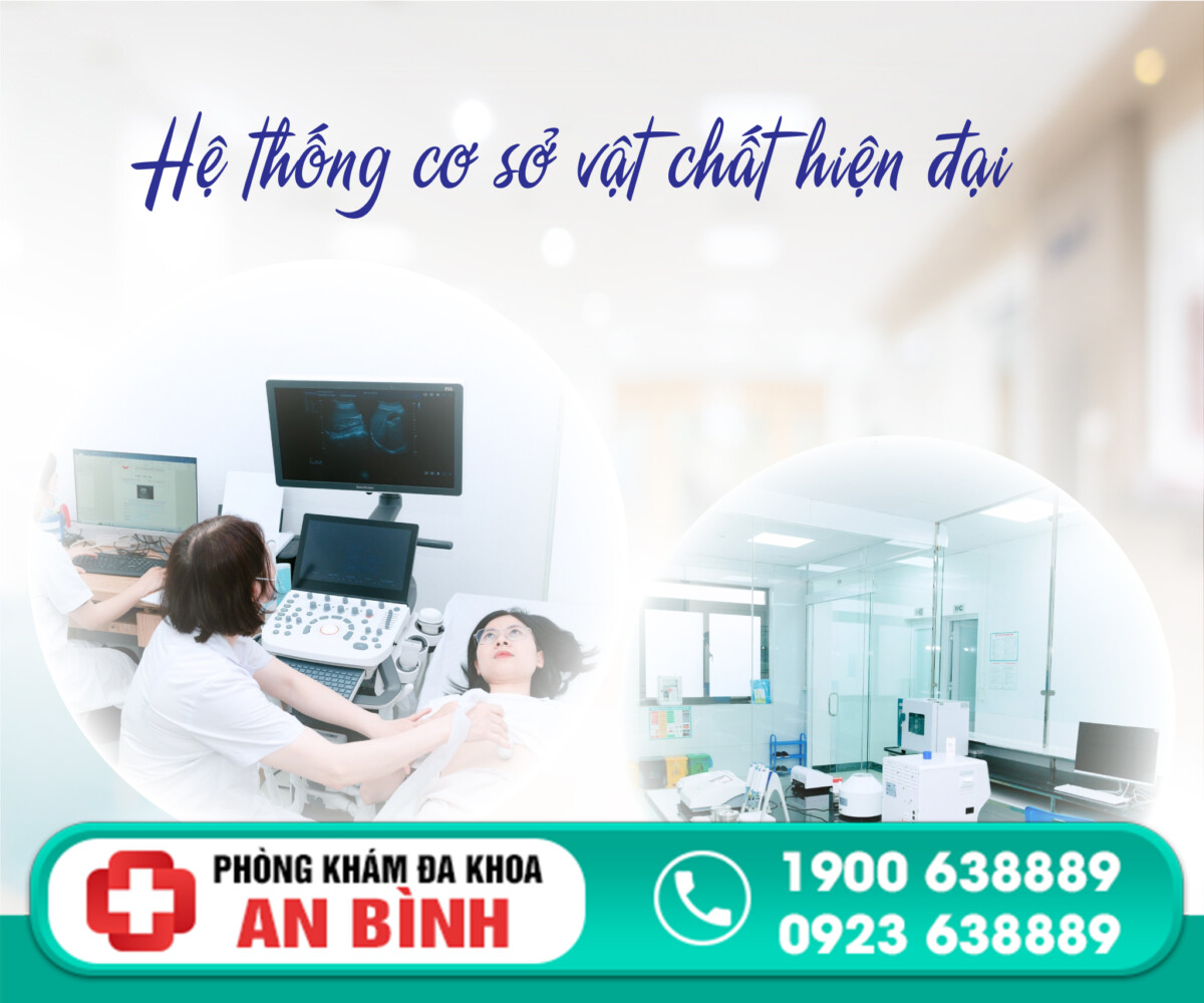 co so vat chat tai phong kham An Binh