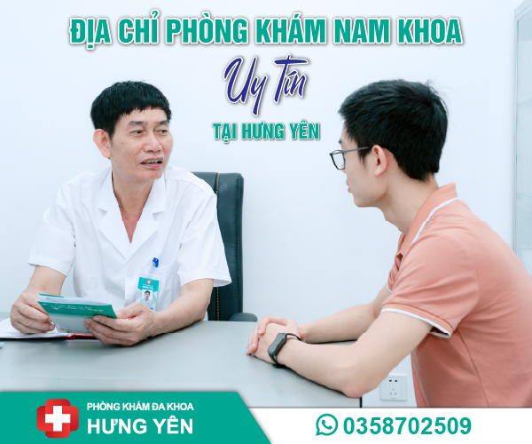 Địa chỉ phòng khám nam khoa ở Hưng Yên