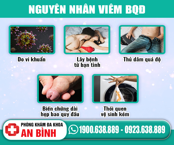 Nguyên nhân viêm bao quy đầu
