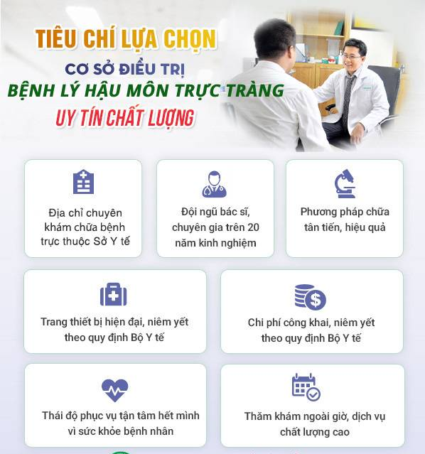 tieu chi chon phong kham benh tri