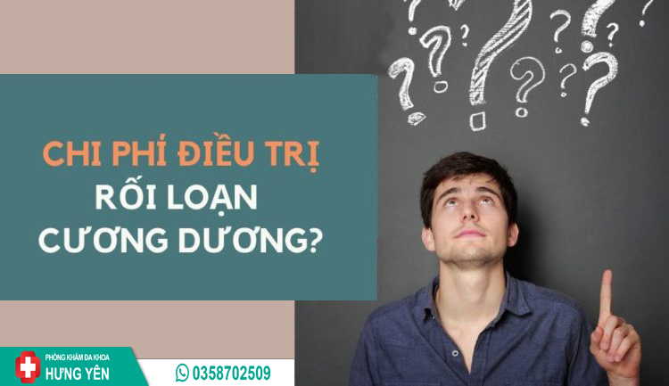 Chi phí điều trị rối loạn cương dương