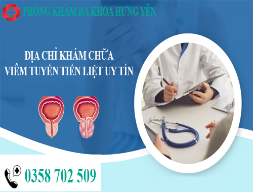 Viêm tuyến tiền liệt khám ở đâu?