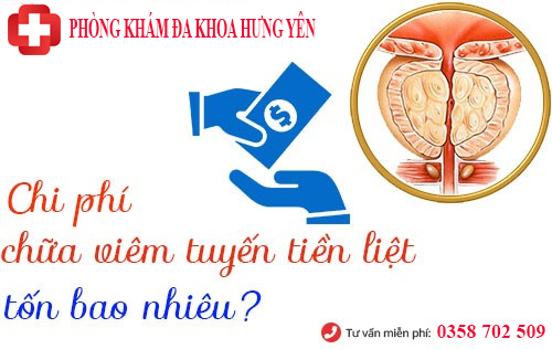 Chi phí chữa viêm tuyến tiền liệt