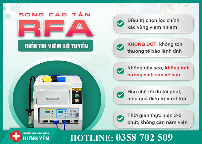 Cách chữa viêm lộ tuyến cổ tử cung sau sinh