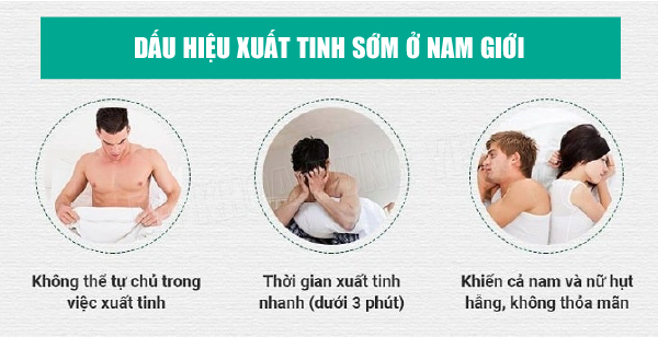 Dấu hiệu xuất tinh sớm